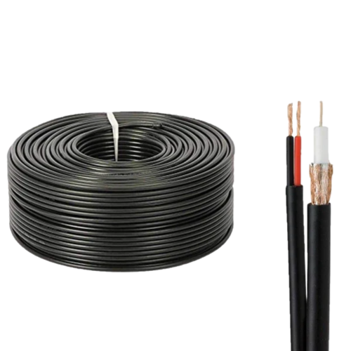 CCTV RG59 Coaxial & Power Cable (100 m)